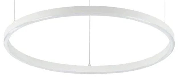 Ideal Lux - Lampadario sospeso con cavo ORACLE SLIM LED/29W/230V 3000K Ø 50 cm bianco