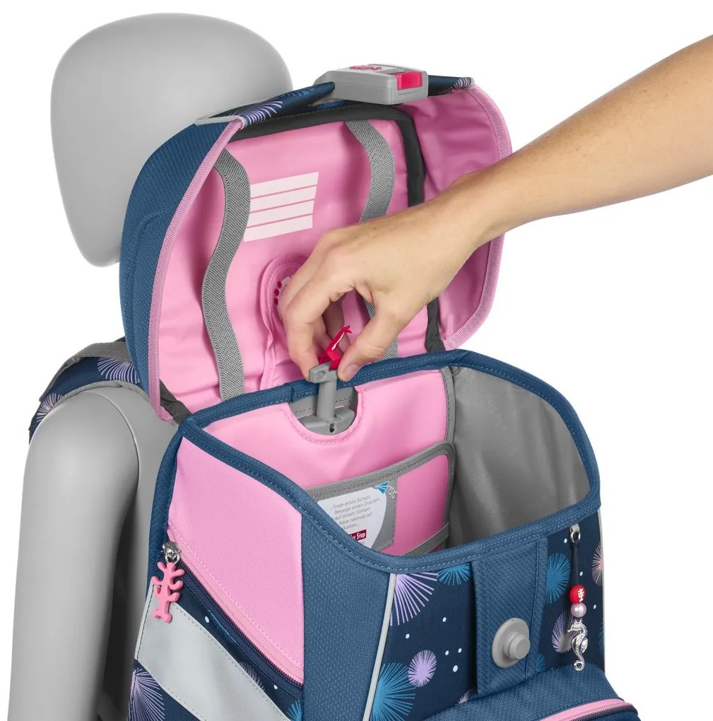 Zaino scuola SPACE - set 5 pezzi, Step by Step Mermaid Delia