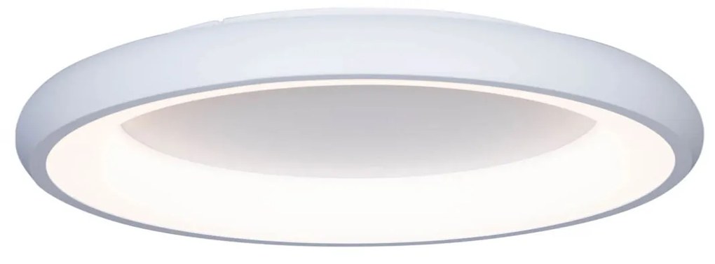 Plafoniera Moderna Bianca 60cm con LED Dimmerabile - Cardona