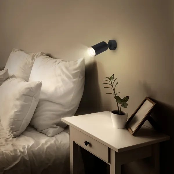 Brilagi - Luce Spot da bagno SELE 1xGU10/30W/230V IP44 nero