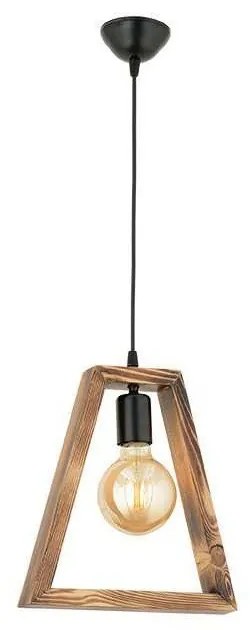 Lampada a sospensione in legno di carpino Geometrik Triangle - Opviq lights