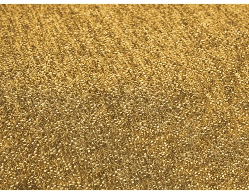 Divano angolare color senape allungabile e con contenitore (penisola a destra/chaise lounge) con rivestimento in ciniglia Everest – Bobochic Paris