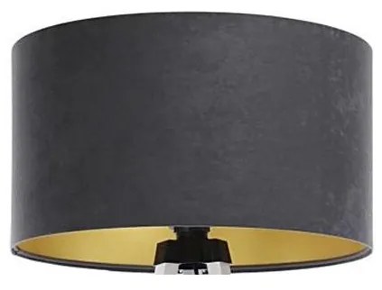 Paralume universale STANDART E27 diametro 45 cm grigio/oro