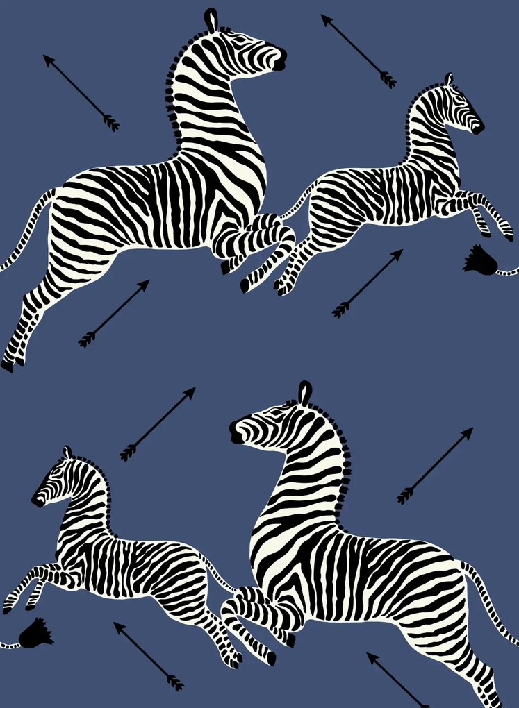 Jannelli & Volpi Carta da parati Zebras - 26002