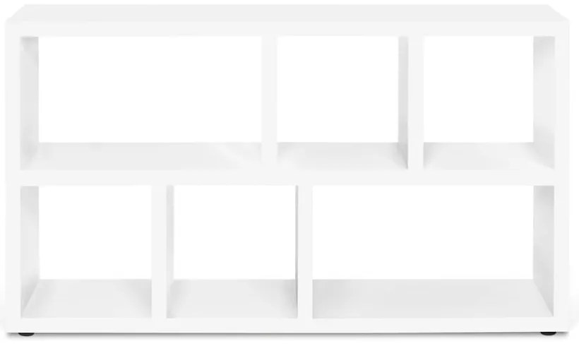 Libreria bianca 150x83 cm Berlin - TemaHome