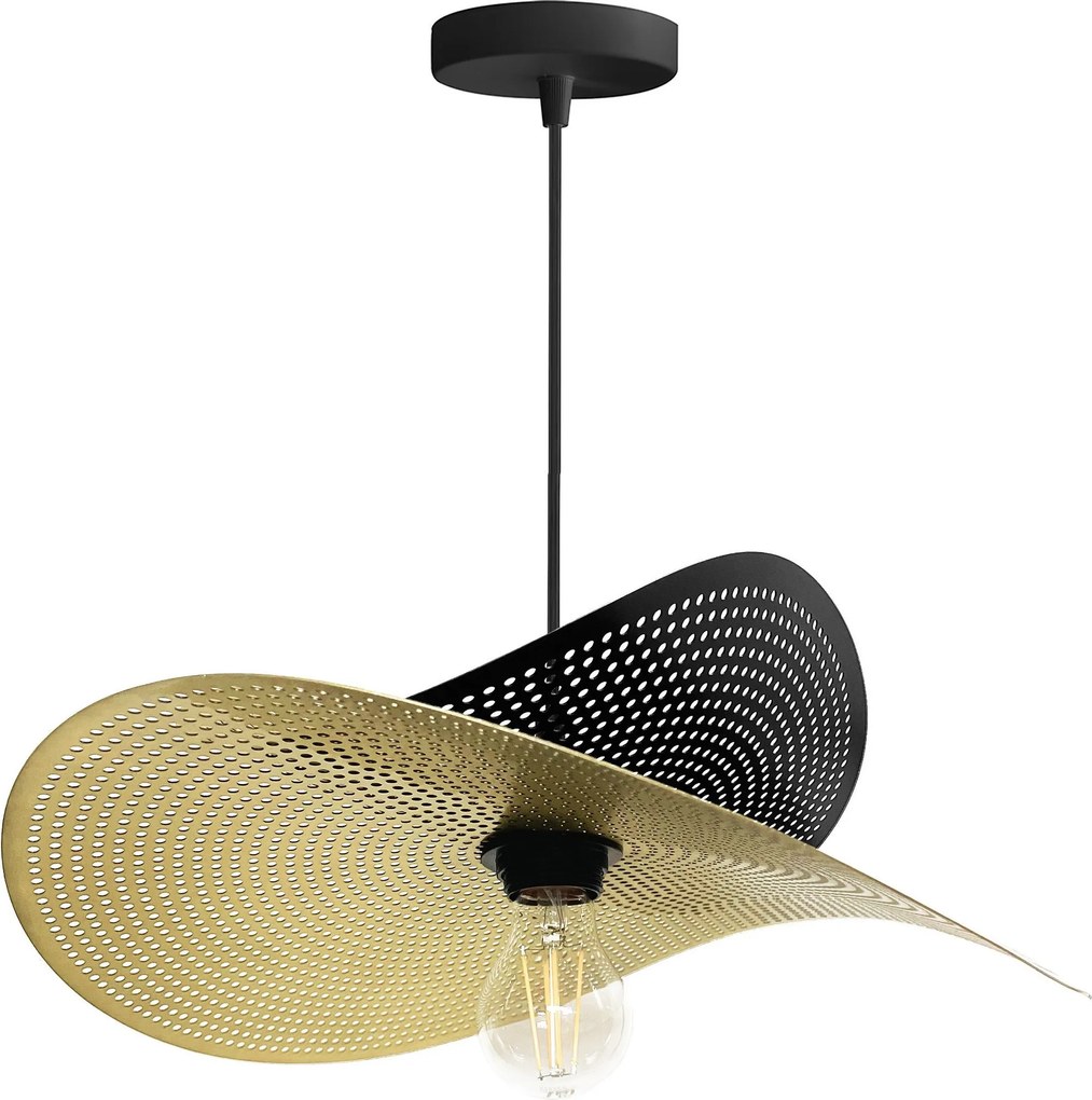 Lampada da soffitto APP1471-1CP black/gold