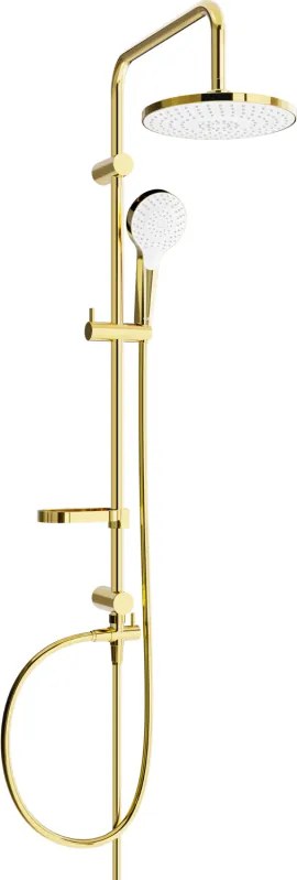 Mexen X05 colonna doccia, oro/bianco - 798050591-50