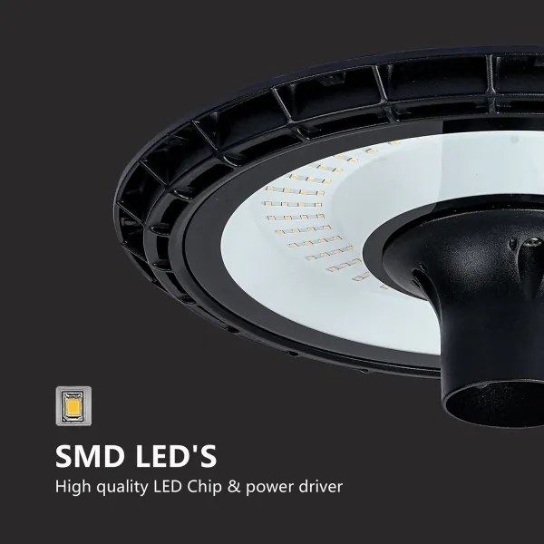 Brilagi - Lampione LED URBANSPARK 120W 230V nero IP65 strada