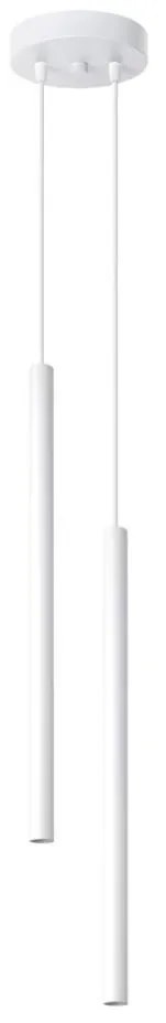 Sollux SL.1303 - Lampadario a sospensione con filo PASTELO 2xG9/8W/230V bianco