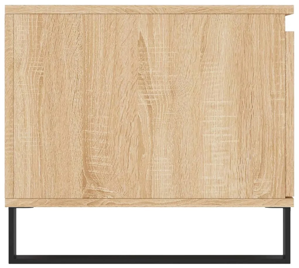 Tavolino da Salotto Rovere Sonoma 100x50x45cm Legno Multistrato