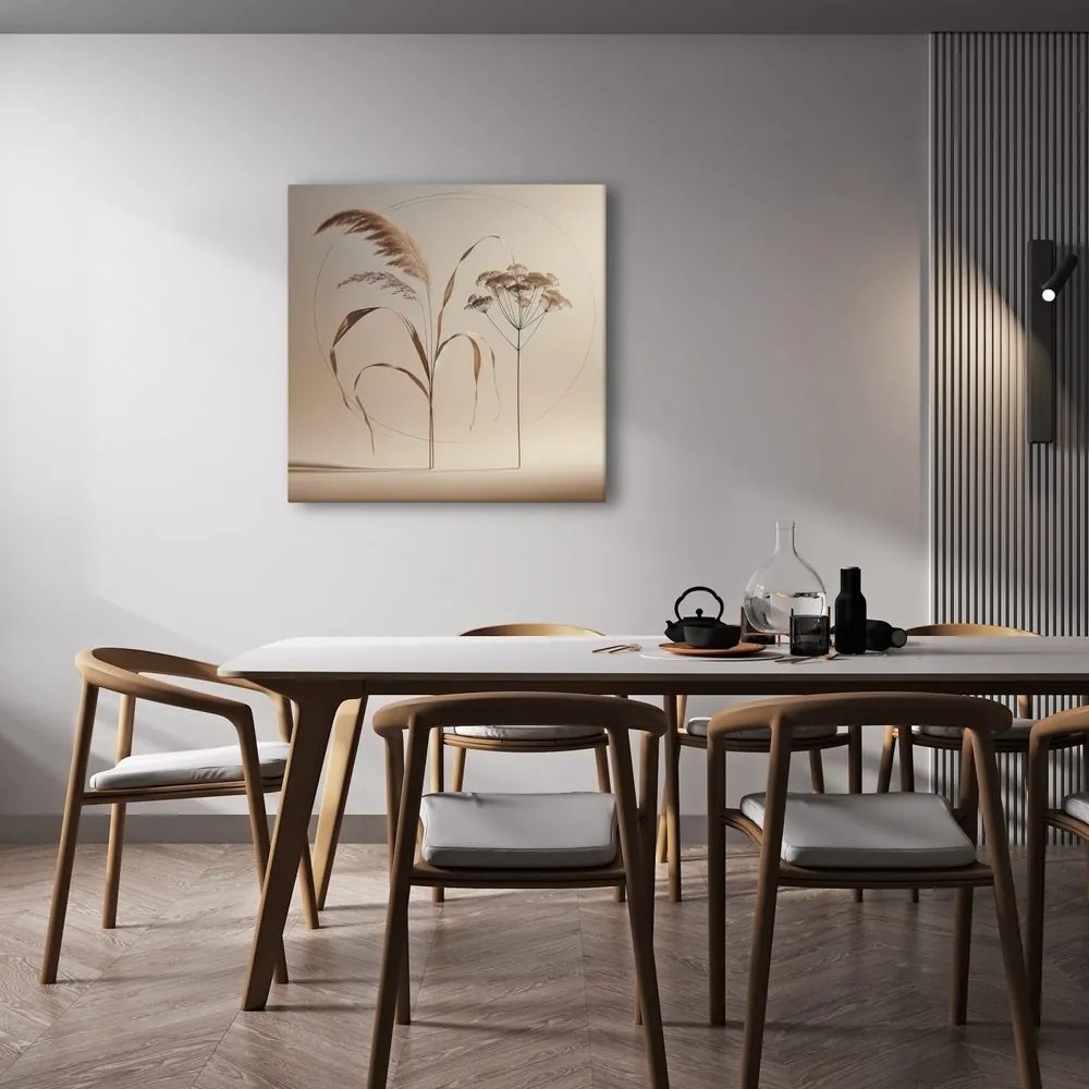 Quadro su tela – Erbe minimaliste