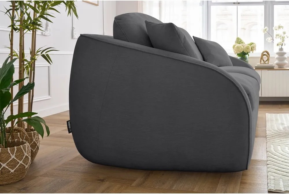 Divano in grigio scuro allungabile 235 cm Cezanne – Bobochic Paris