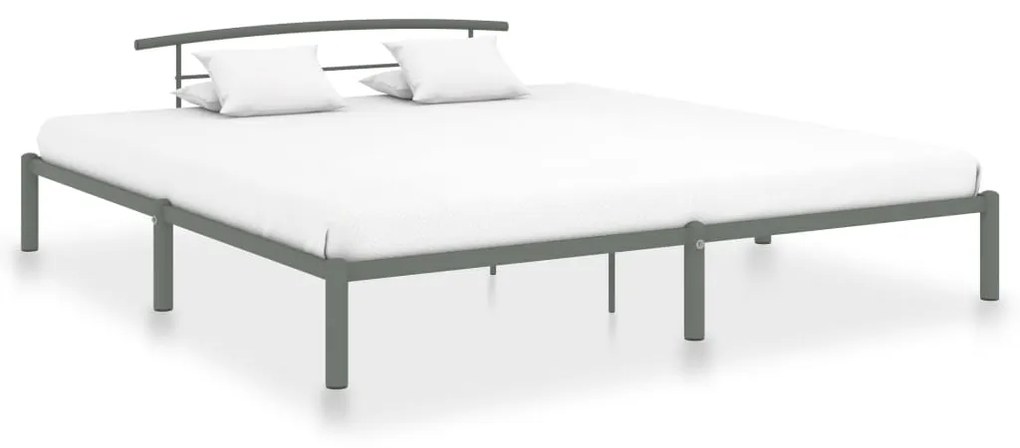 Giroletto Grigio İn Metallo 180x200 Cm /