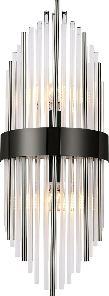 Lampada da parete APP1760-1W Black/Grey