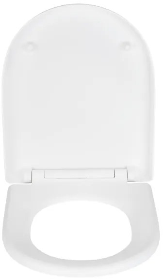 WENKO 24988100-WC sedile EXCLUSIVE 45x36,5 cm bianco/argento