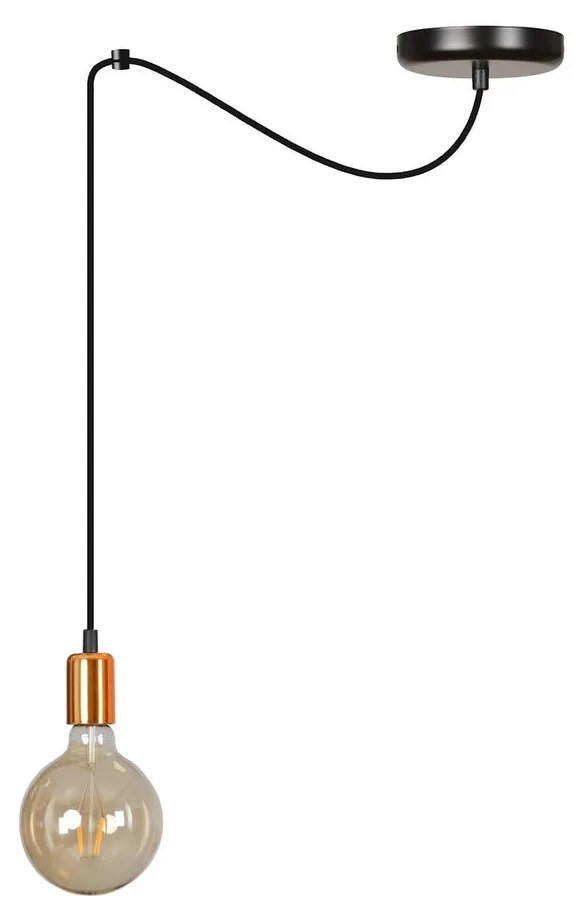 Lampadario Spark 1 Black