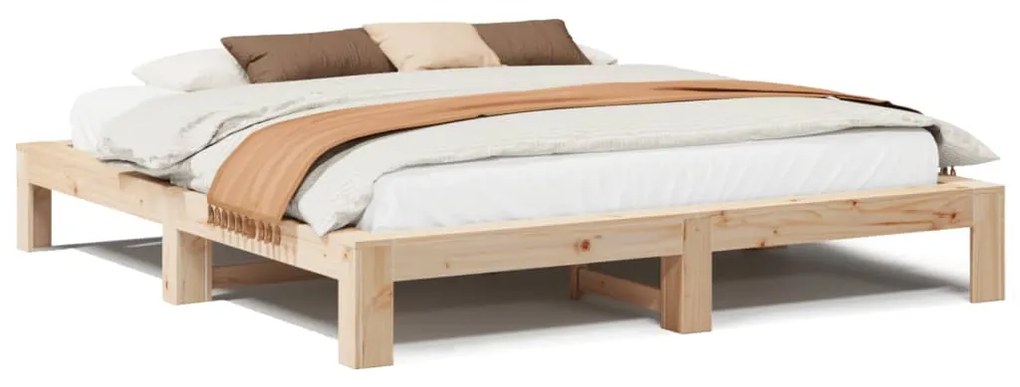 Letto senza materasso 180x200 cm in legno massello di pino