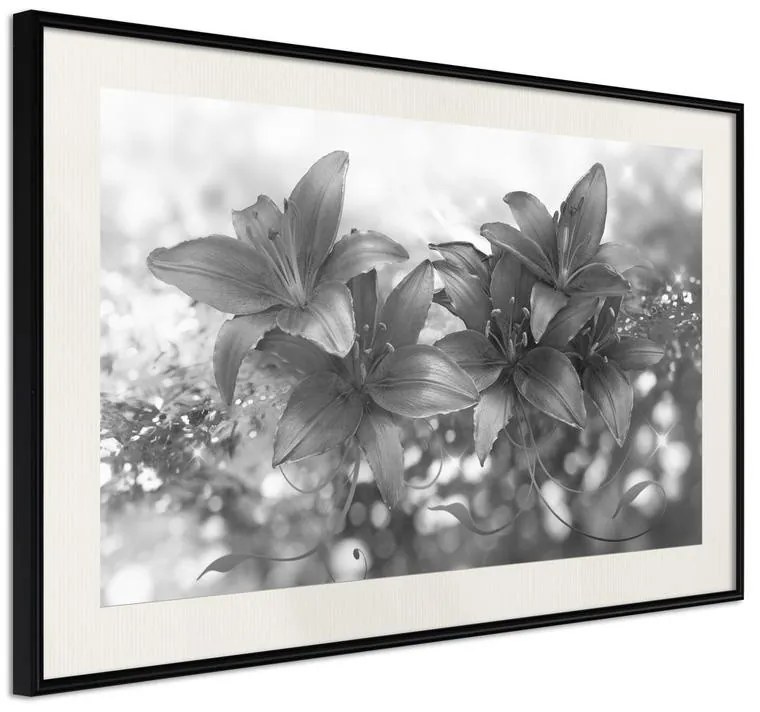 Poster Dark Lillies