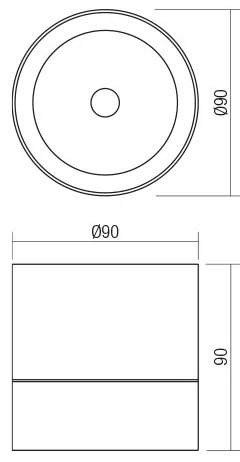 Redo 90628 - Faretto LED da esterno SHAFT LED/13W/230V IP65 marrone