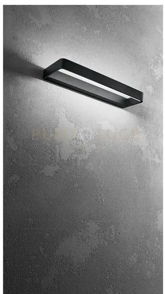 Applique a led  vega 8096 n ct nero