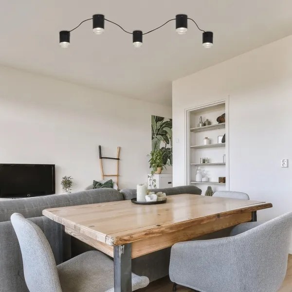 Rabalux 71295 - Plafoniera LOOPLAB 5xG9/28W/230V