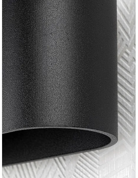 Rabalux 7023 - Applique KAUNAS 1xG9/10W/230V nera