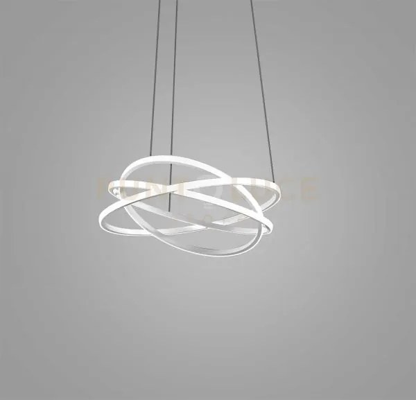 Atia s/p - lampadaio a sospensione bianco a led 3000k 6300lm 80w di...