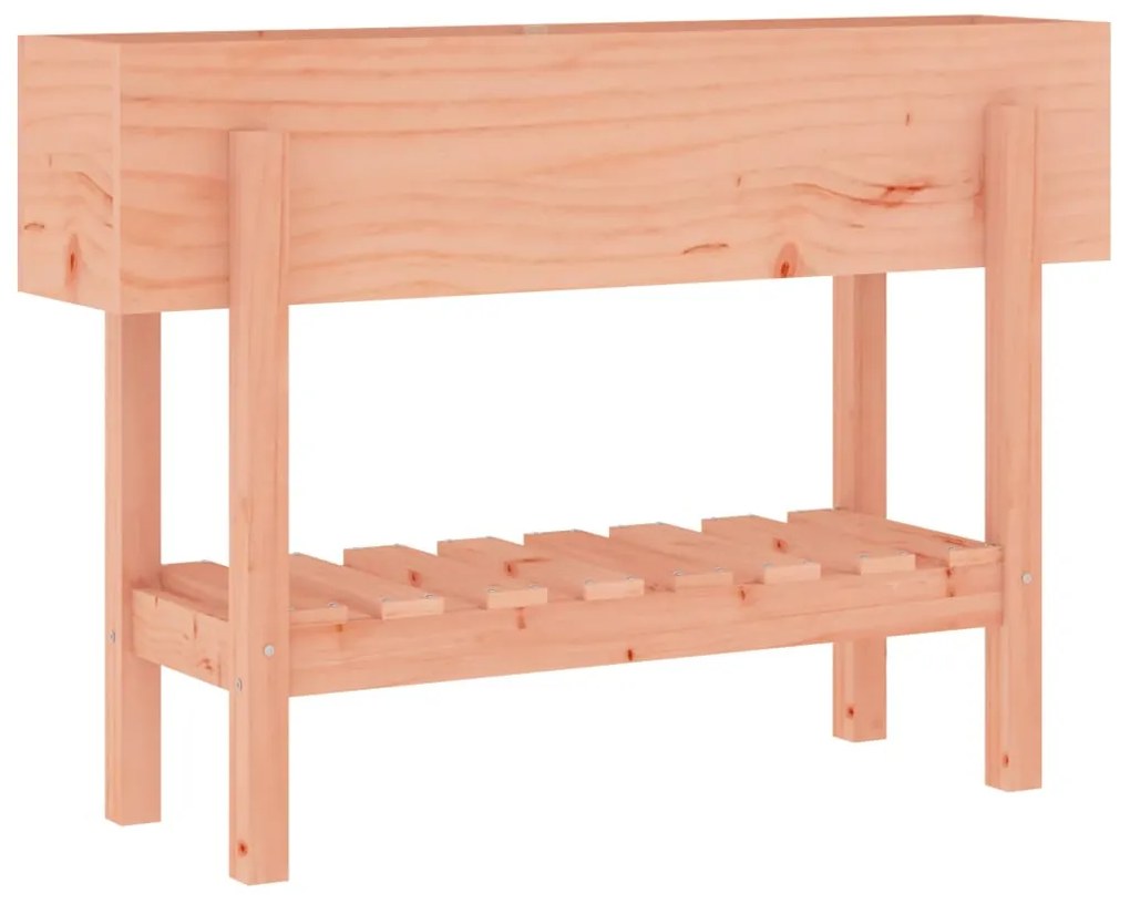 Fioriera Rialzata Giardino 101x30x69 cm Legno Massello Douglas