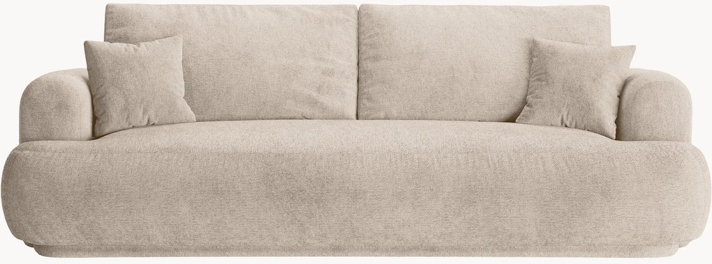 Divano letto 3 posti con contenitore Ella, larg. 253 cm