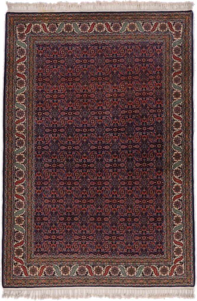 Tabriz Tappeto 200x140 (Iran) Annodato A Mano