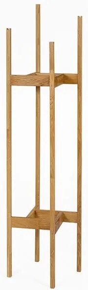 Appendiabiti in rovere massiccio Hilbert - Woodman