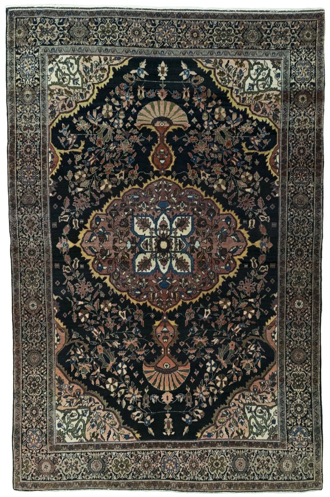 Ziegler Tappeto persiano 130 x 200 Blu (Iran) Annodato A Mano