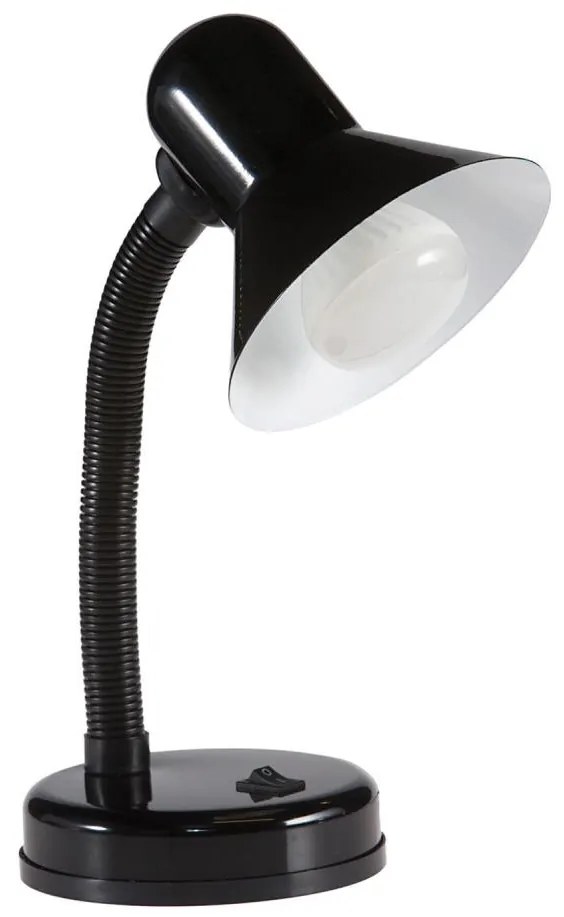 Lampada da tavolo SMIESZEK 1xE27/40W/230V nero