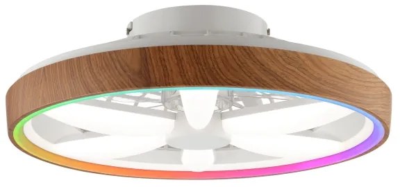 Brilliant - LED RGBW Ventilatore a soffitto dimmerabile GAIANO LED/24W/230V + +TC