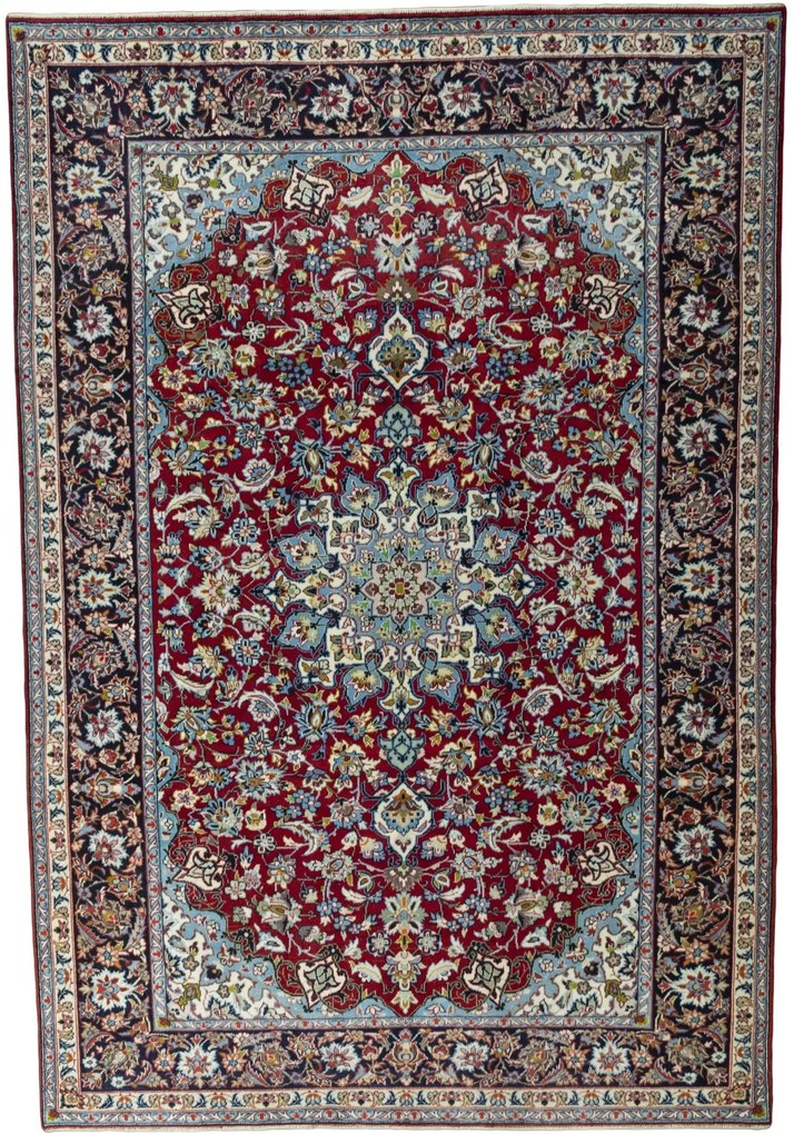 Najafabad Tappeto persiano 250x370 Rosso (Iran) Annodato A Mano