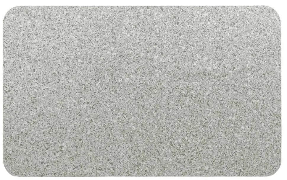Tappetino per il bagno grigio 50x80 cm Granite – douceur d'intérieur
