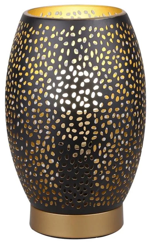 Lampada da tavolo Venus 1xE27/60W/230V nero/oro