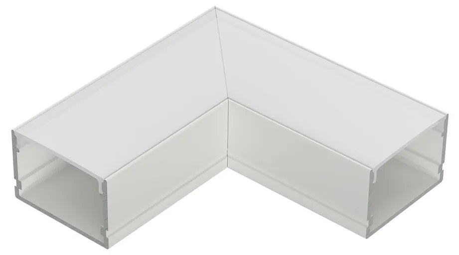 Angolo di Giunzione 90° per Profilo Lineare XL in Alluminio