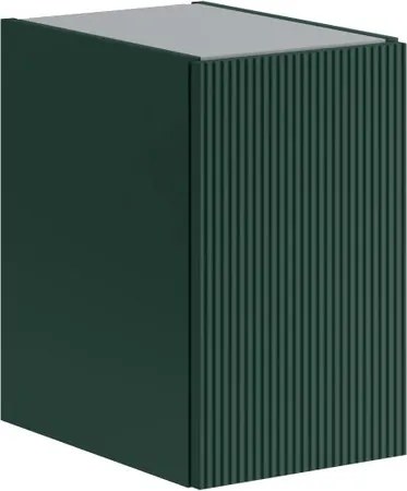 Estensione per mobile da bagno Opera 1 anta, cannettato laccato opaco verde foresta L30 x H50 x P45.5 cm