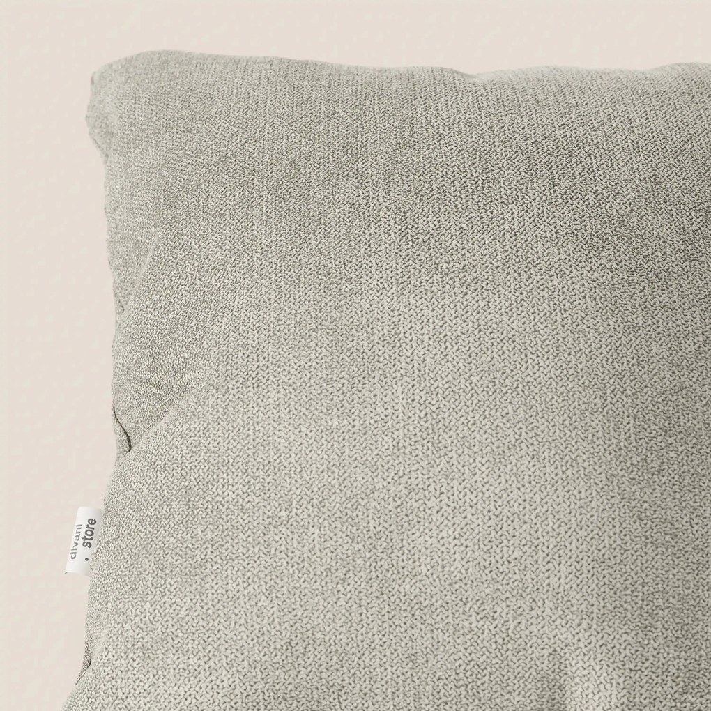 Destiny cuscino disponibile in diversi colori realizzato in tessuto morbido impermeabile T02 panna
