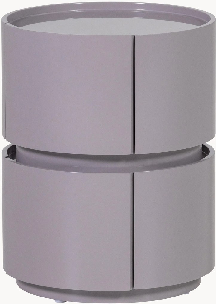 Comodino con cassetti Lunex