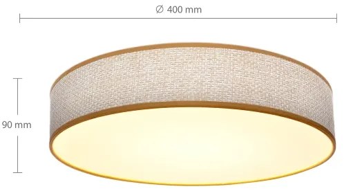Brilagi - Lampada da soffitto dimmerabile CARMEN LED/48W/230V 3000-6500K + DO