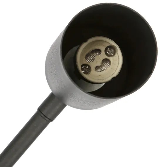 Lampada da muro  TINA 1xGU10/15W/230V nera