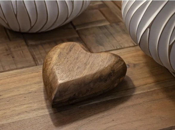 Decorazione Hak In Teak Ric. Cm16X14X4,5 (Pezzi Unici - Non Rip. In Serie)