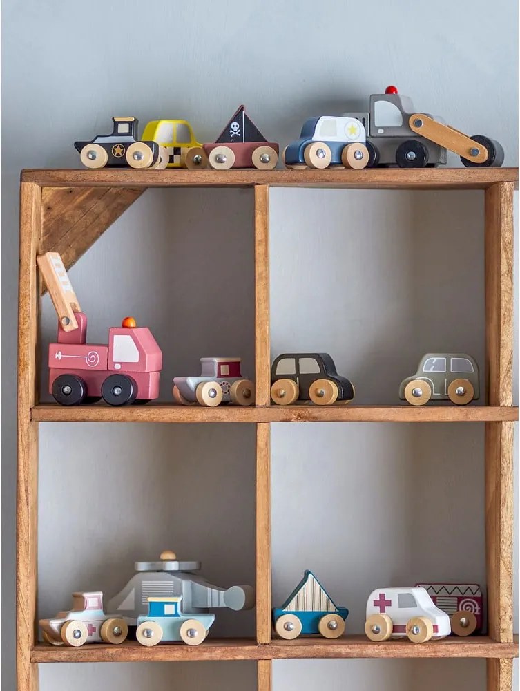 Macchinine in legno in set Avin - Bloomingville Mini