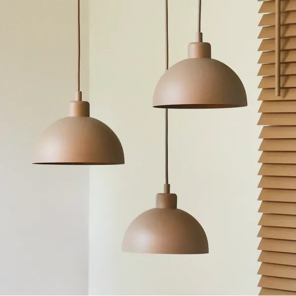 Duolla - Lampadario a cavo IRONLINE 3xE27/15W/230V beige