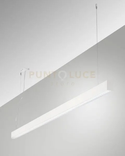 Millet sospensione bianca  3000k 3380lm 23w prismatic dimmerabile d...