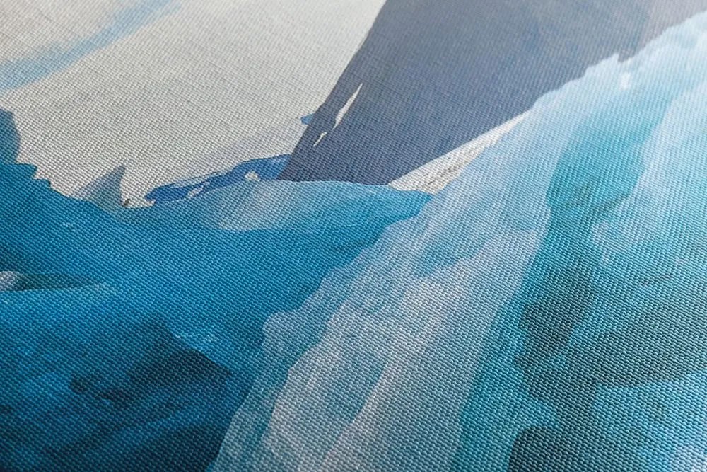 Stampa su tela – Ghiacciai