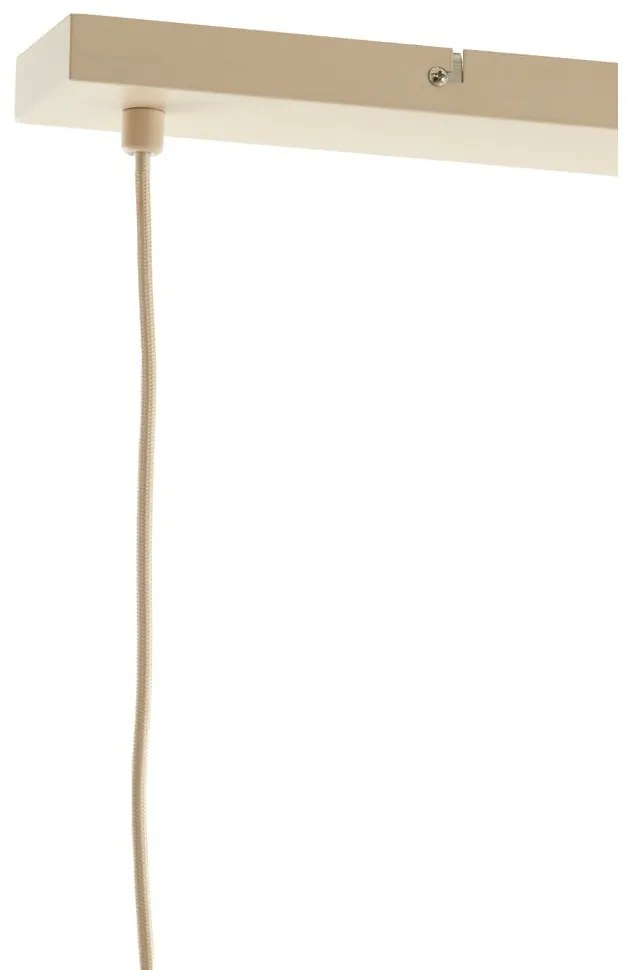 Lampadario beige con paralume in tessuto Itela – Light &amp; Living