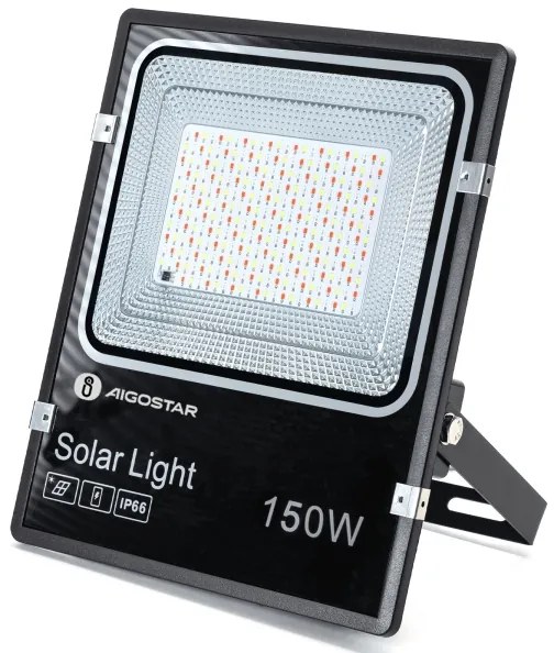 Aigostar - LED RGB Faro solare dimmerabile LED/150W/3,2V IP66 + +TC